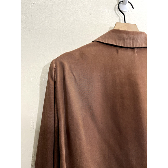 Reformation Brown Button Down Shirt - Picture 12 of 15